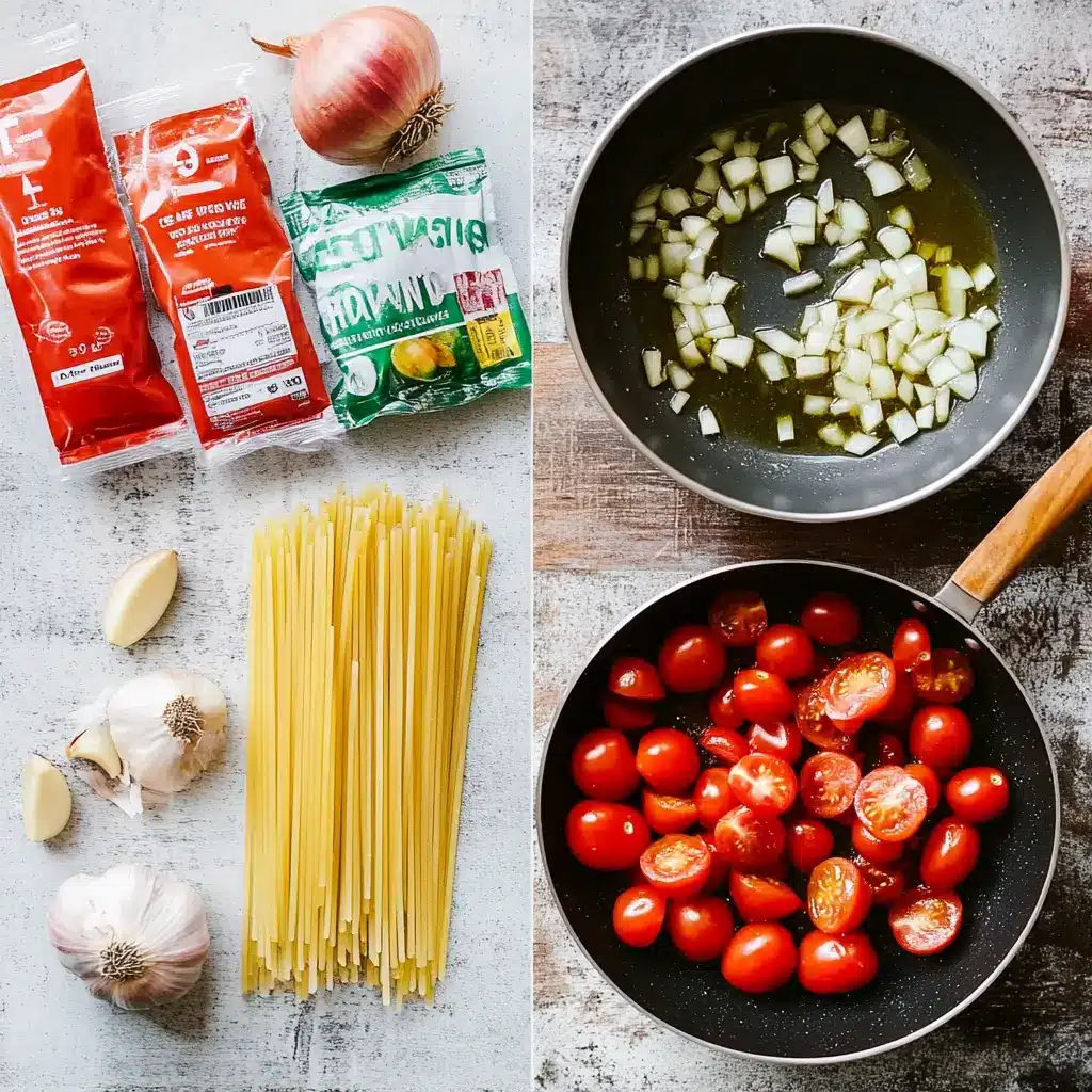 Creamy Tomato Pasta – The Best 30-Minute Comfort Dinner You’ll Love 8 creamy tomato pasta in a white bowl with parmesan
