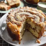 best sour cream coffee cake with cinnamon swirl