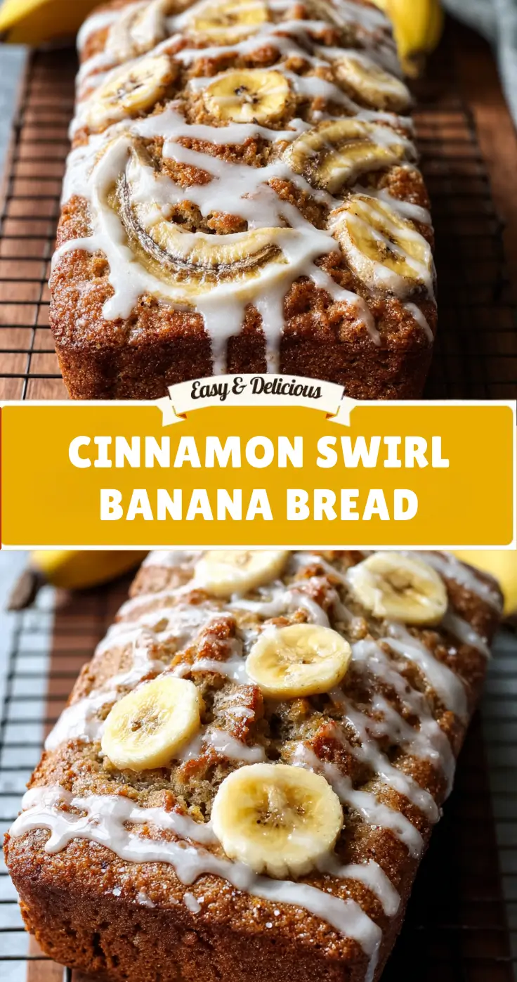 Cinnamon Swirl Banana Bread