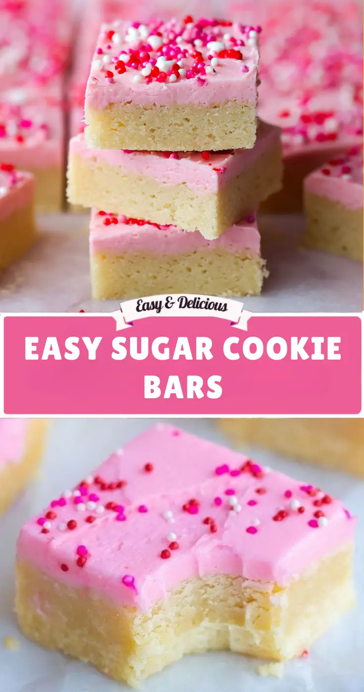 Easy Sugar Cookie Bars