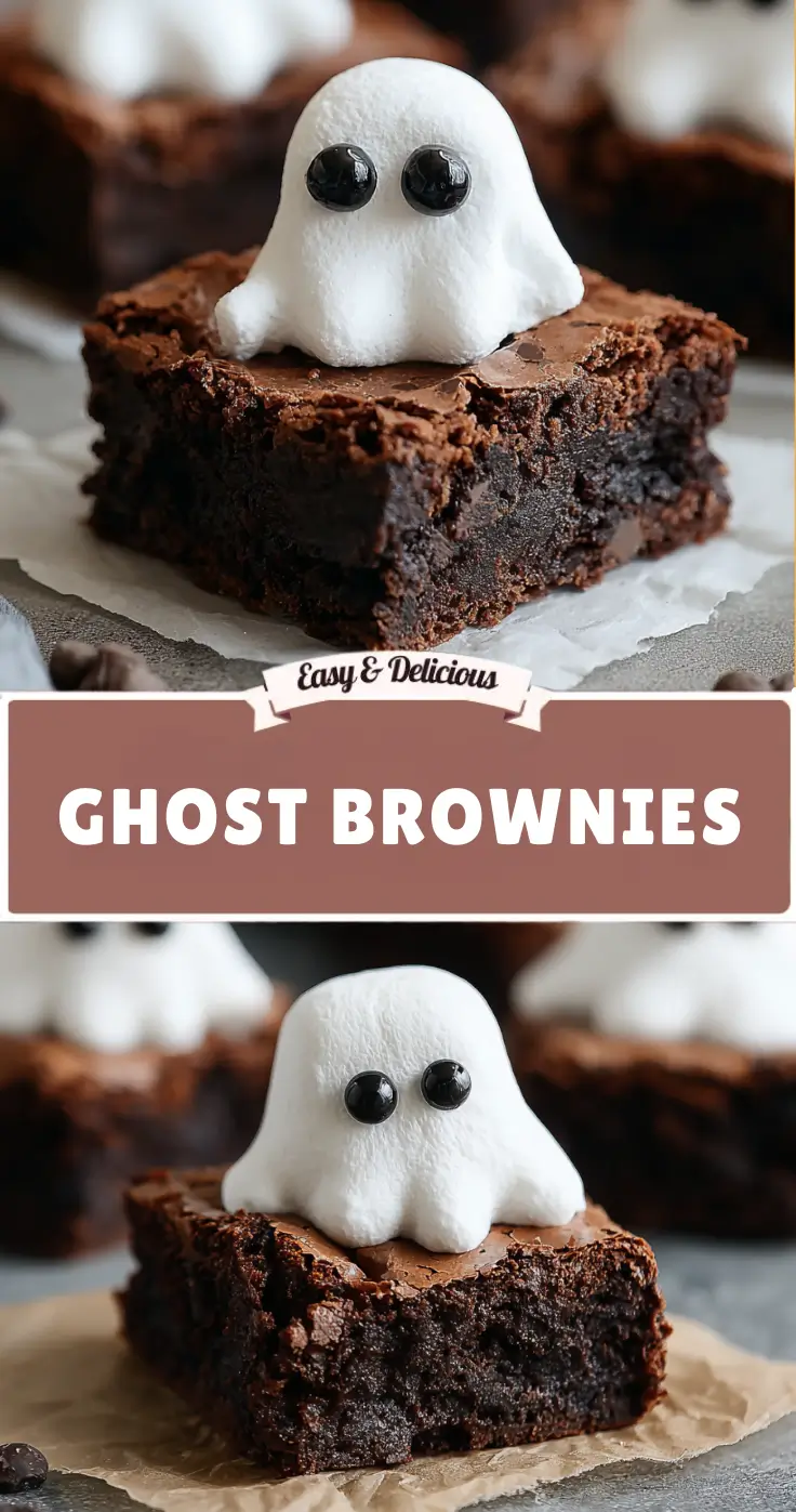 Ghost Brownies