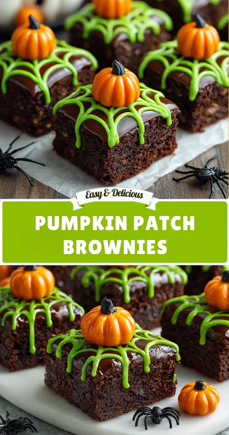 Pumpkin Patch Brownies