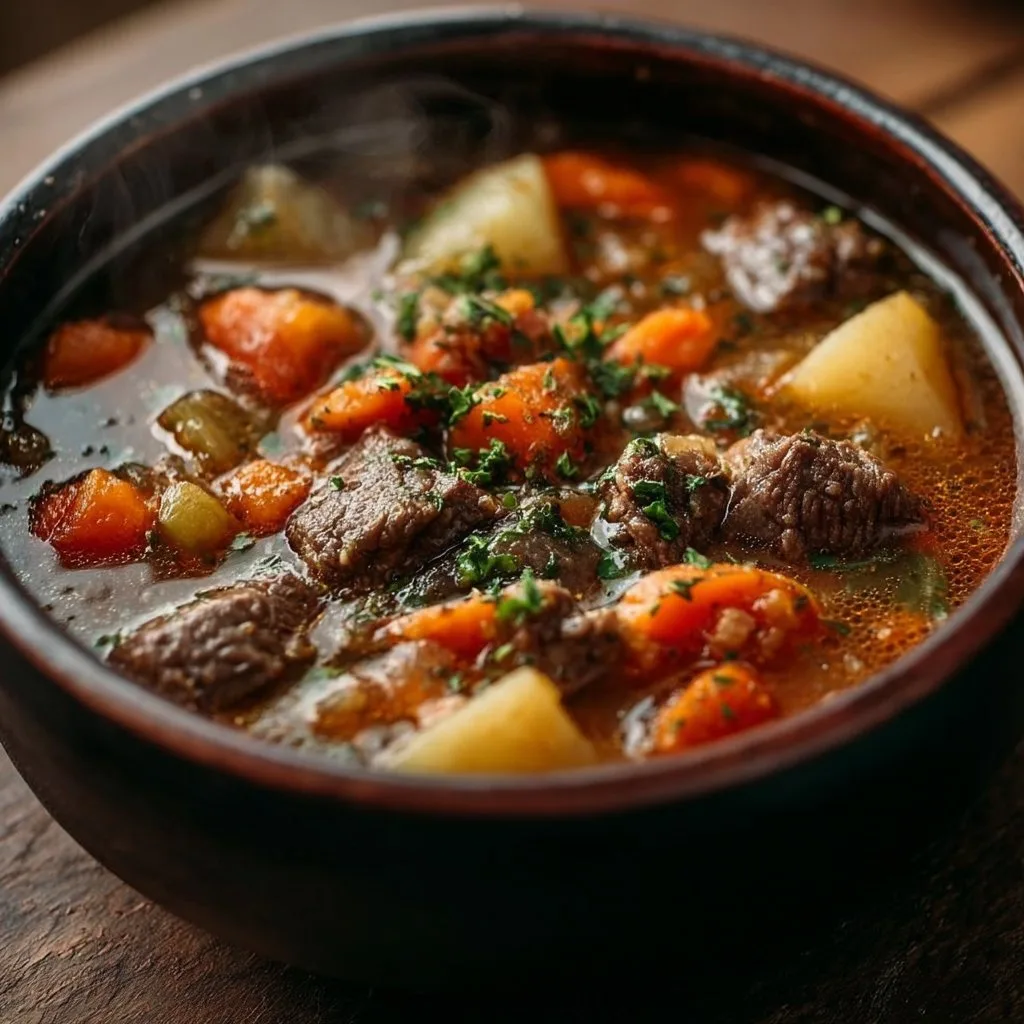 The Ultimate Homemade Vegetable Beef Soup