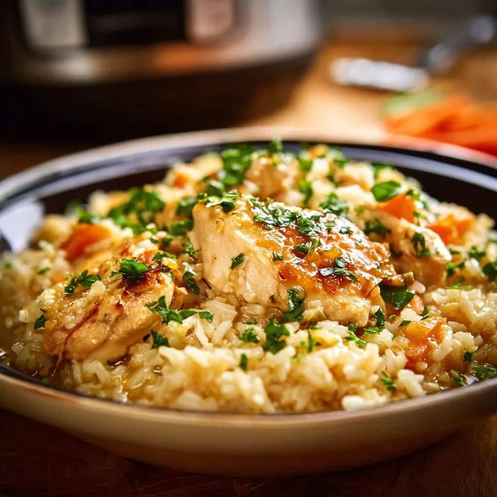Crockpot Chicken and Rice