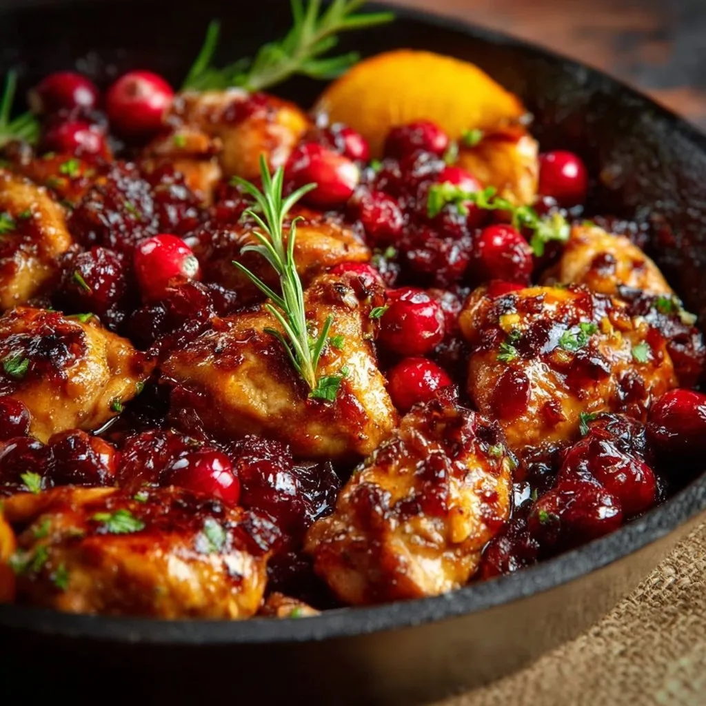 Cranberry Orange Chicken