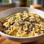 garlic parmesan bowtie pasta with creamy beef 2025 10 26 104746 150x150 1
