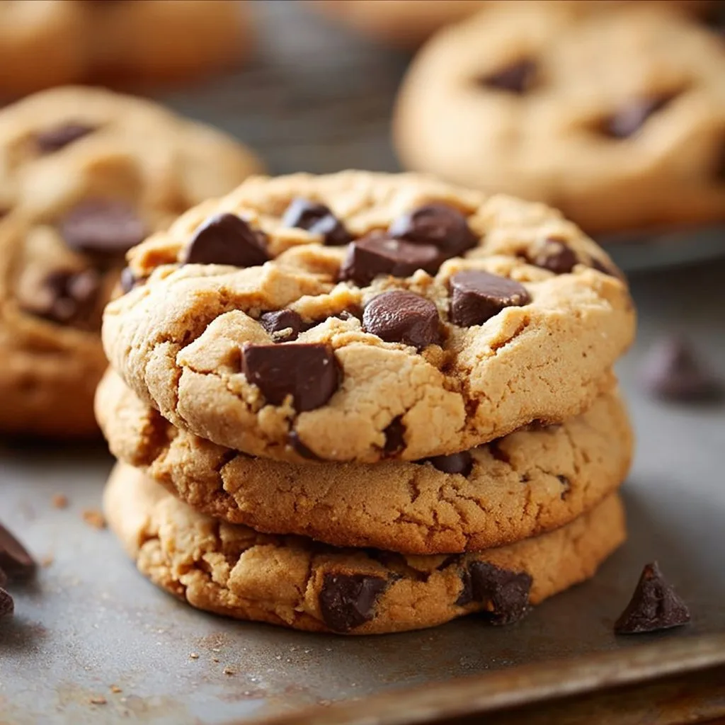 Peanut Butter Chocolate Chip Cookies