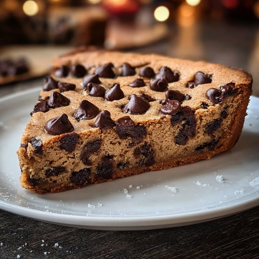 Chocolate Chip Cookie Cake