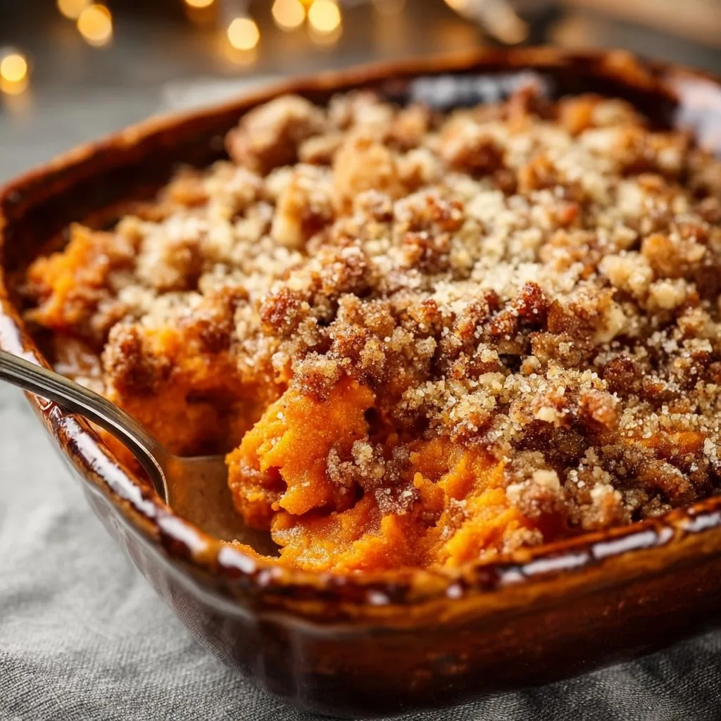 Sweet Potato Casserole 4 Sweet Potato Casserole with Brown Sugar Streusel