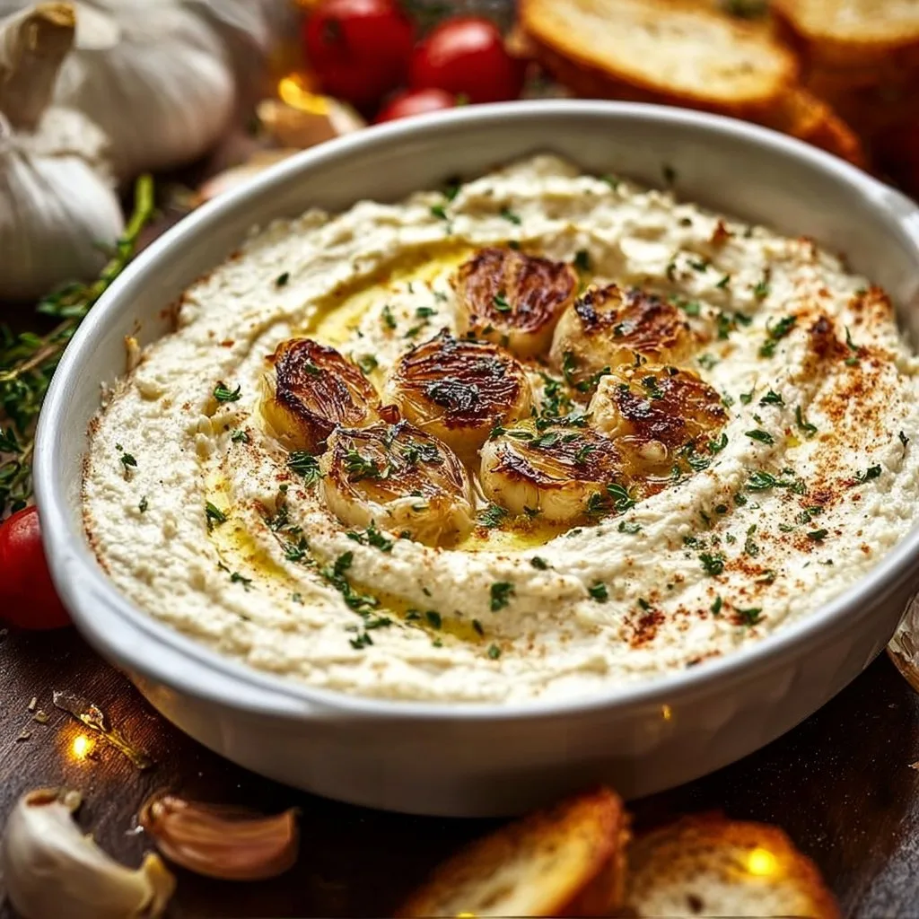 Roasted Garlic Goat Cheese Dip: An Amazing Ultimate Recipe
