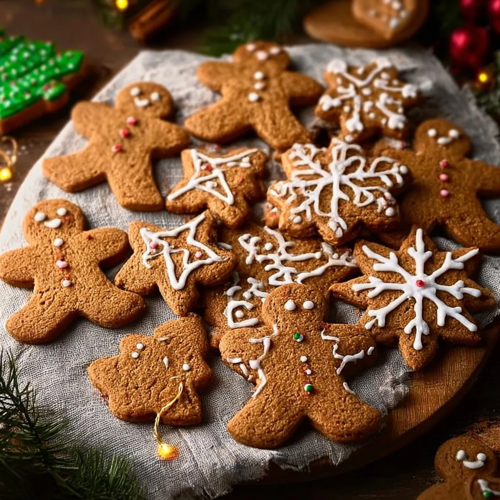 The BEST Soft Gingerbread Cookies
