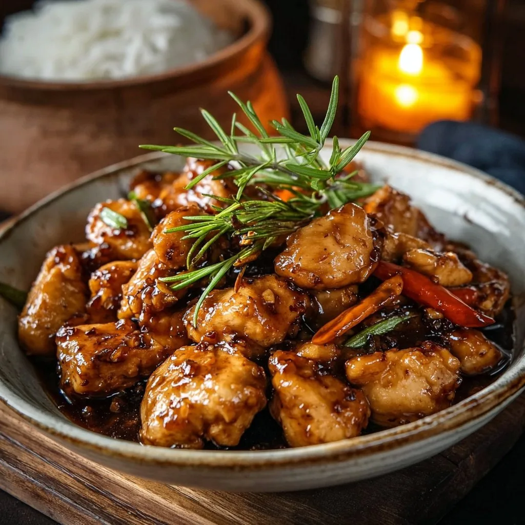 Bourbon Chicken