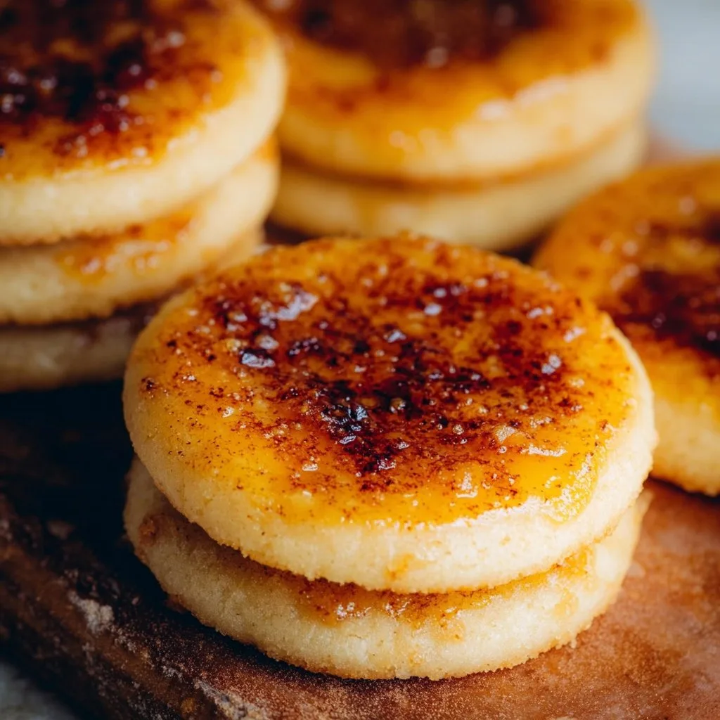 Crème Brûlée Cookies
