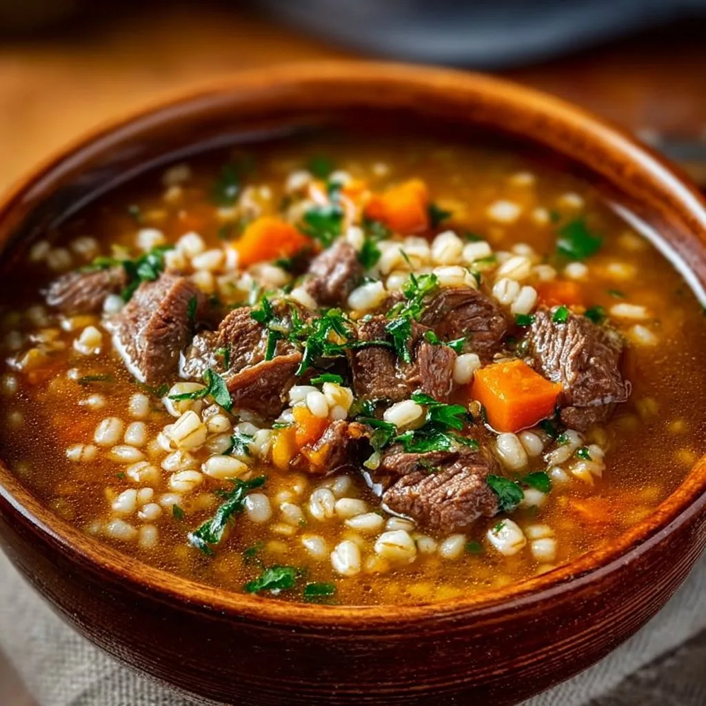 Pioneer Woman Beef Barley Soup