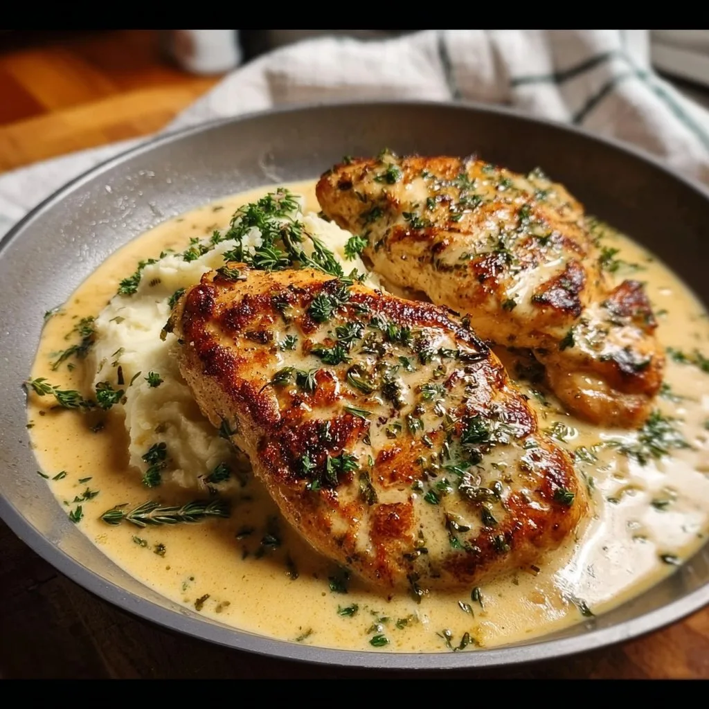 Creamy Garlic Parmesan Chicken Breast