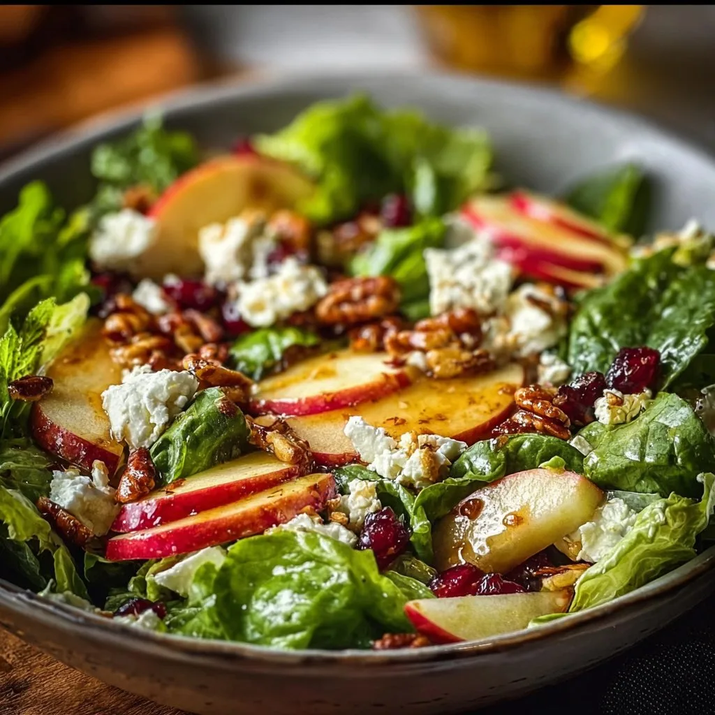 Honeycrisp Apple and Feta Salad