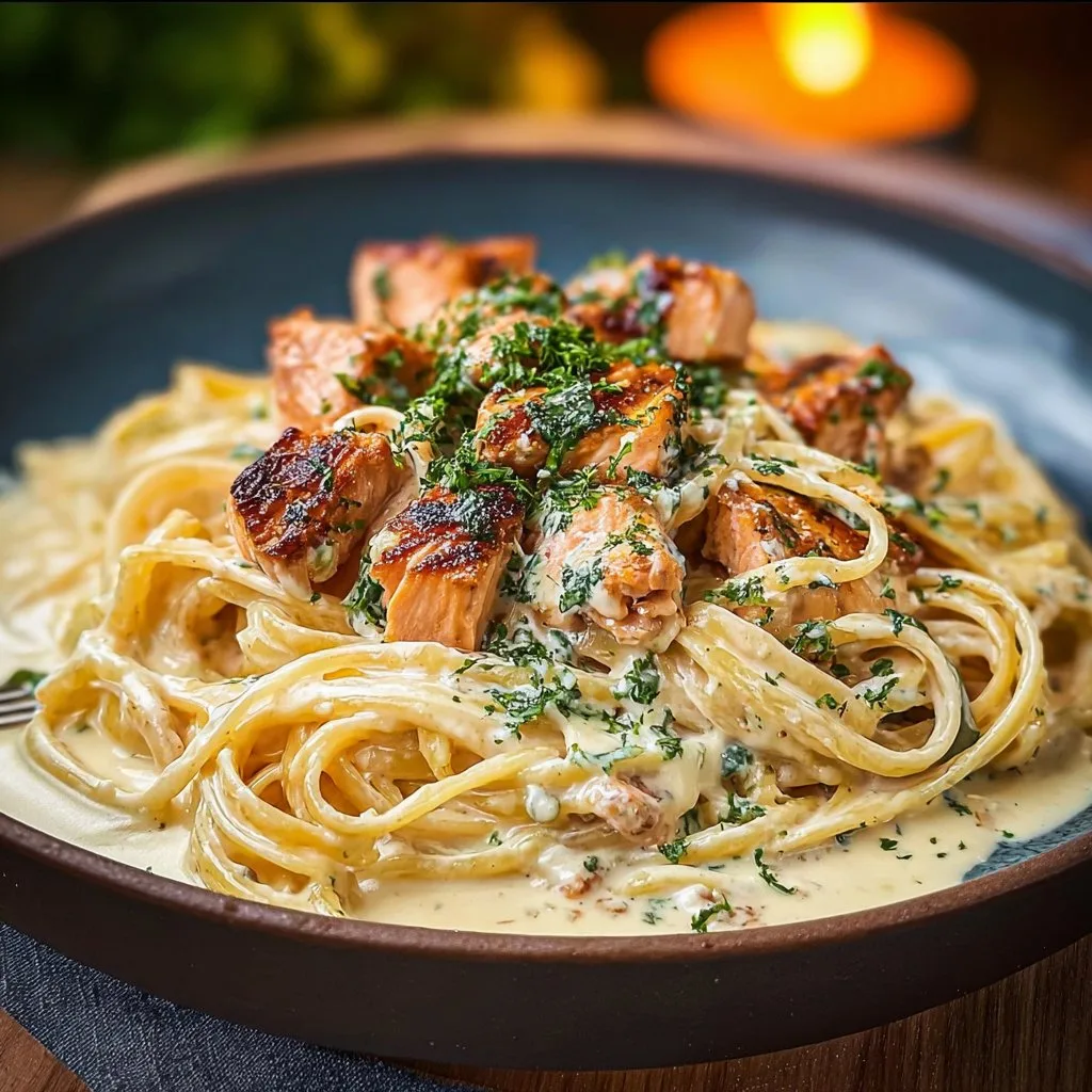 Creamy Salmon Pasta