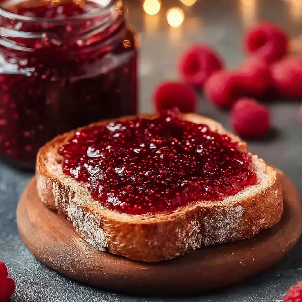 Classic Christmas Raspberry Jam