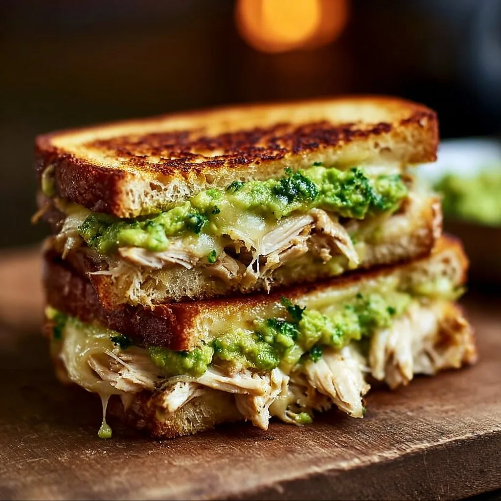 Chicken Avocado Melt Sandwich