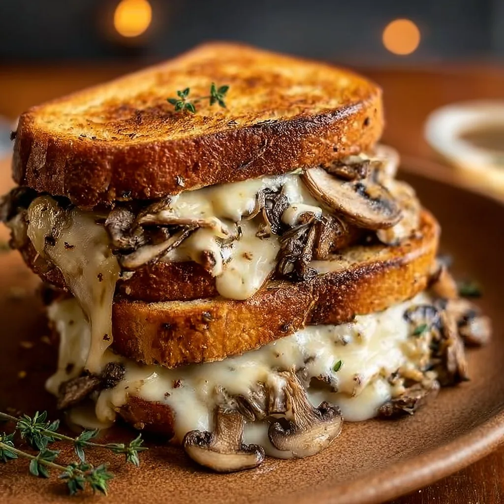 Savor the Flavor: Make a Swiss Mushroom Melt Sandwich Today!