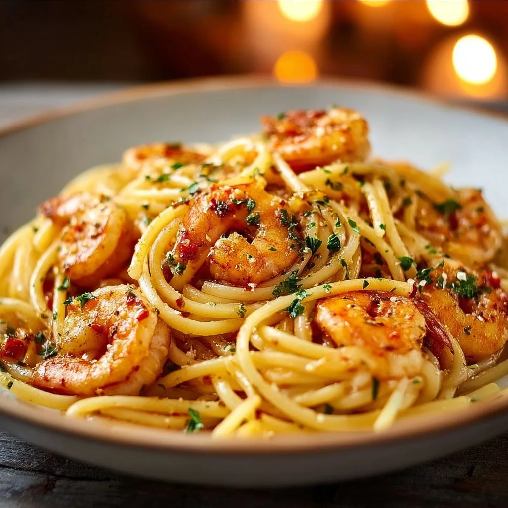 Shrimp Linguine