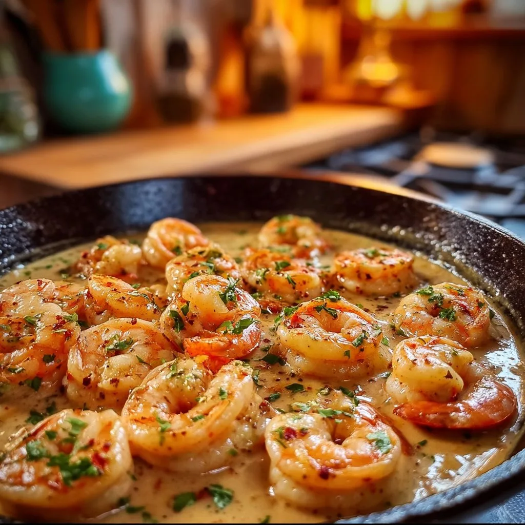Creamy Garlic Shrimp