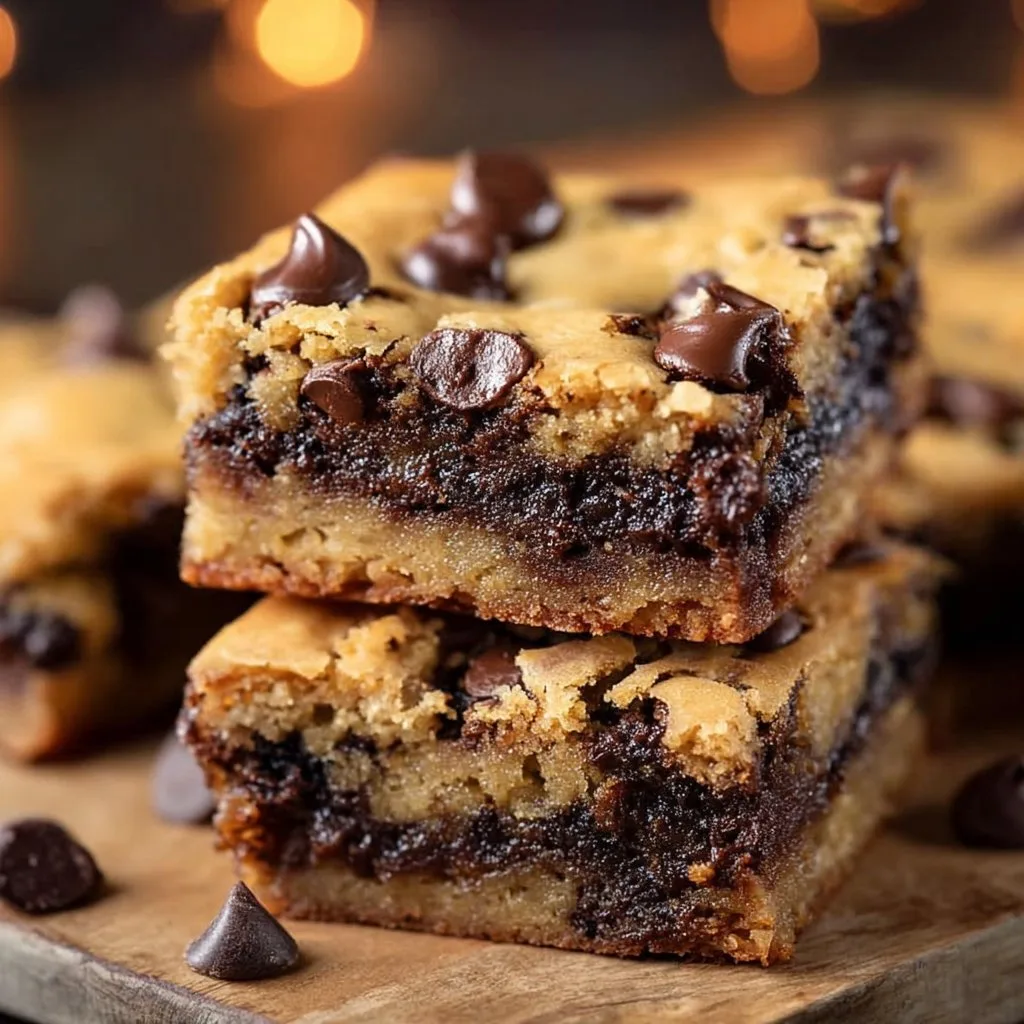 Chocolate Chip Cookie Brownies