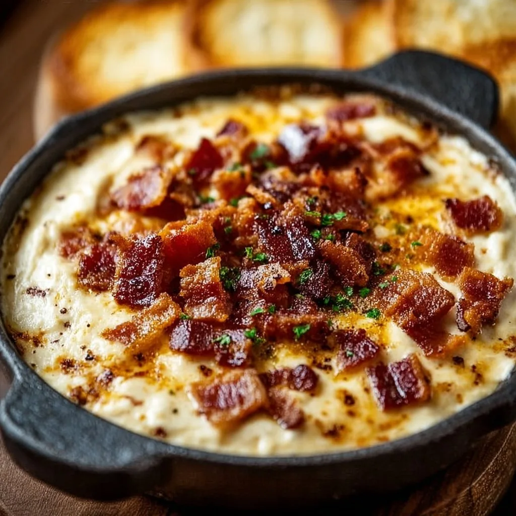 Maple Bacon Cheese Dip