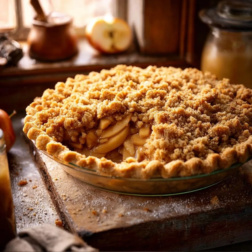 Apple Pie with Crumb Topping