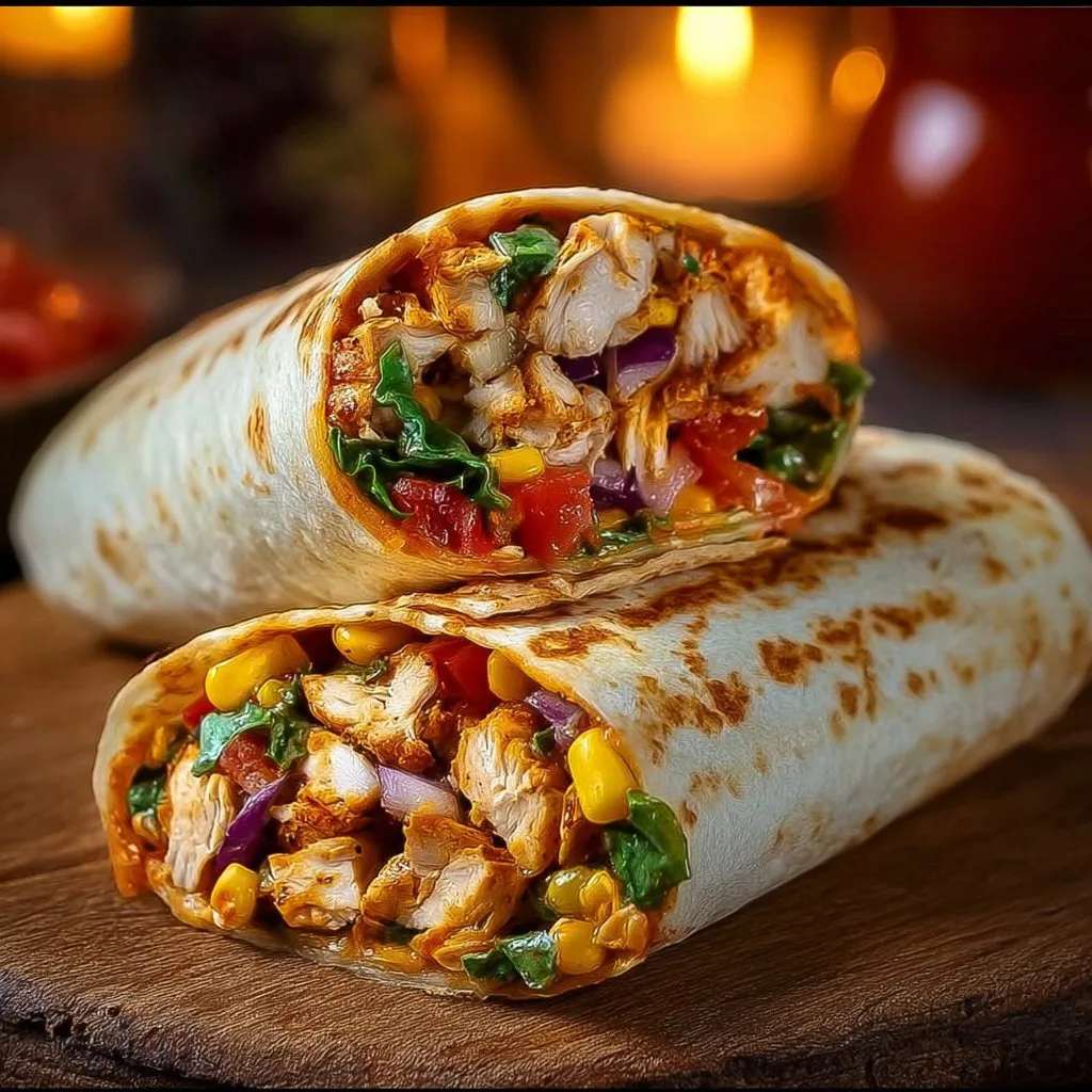 Southwestern Chicken Wrap