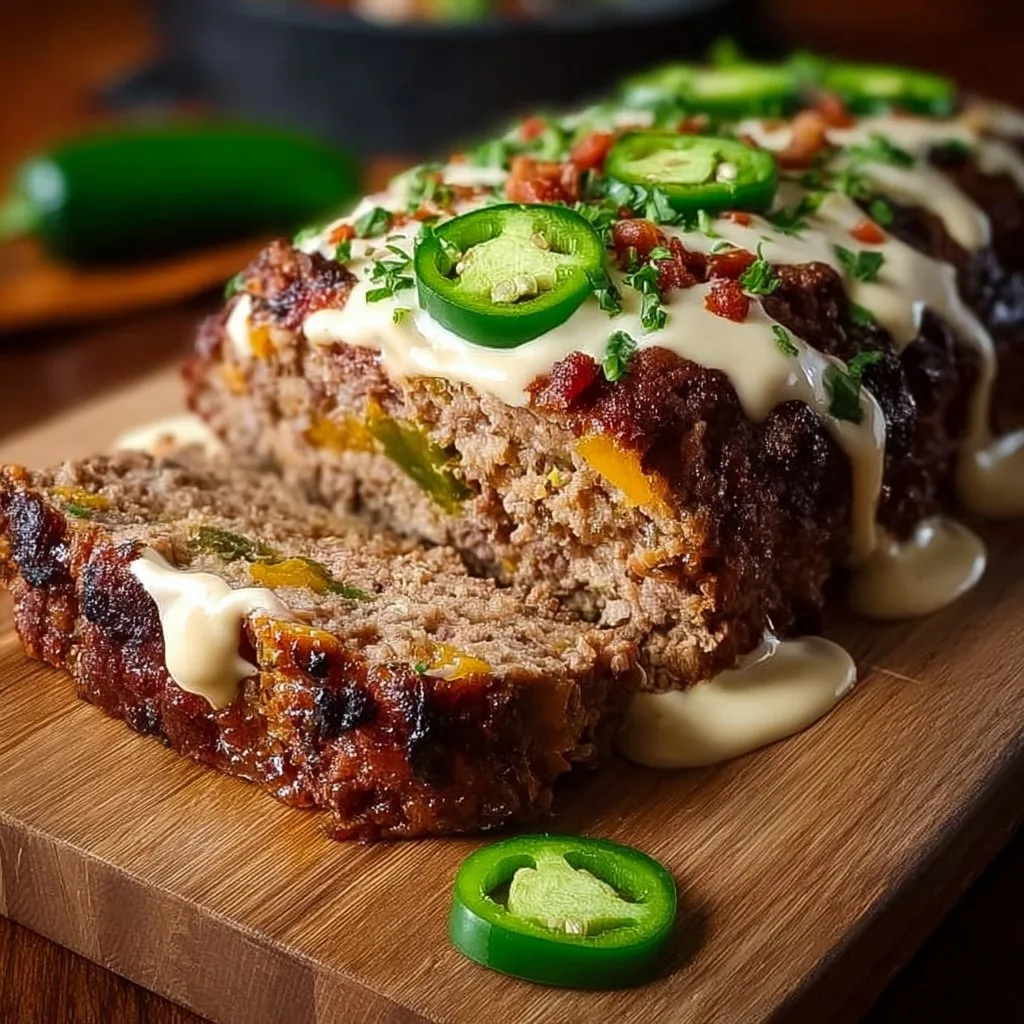 Jalapeño Popper Meatloaf