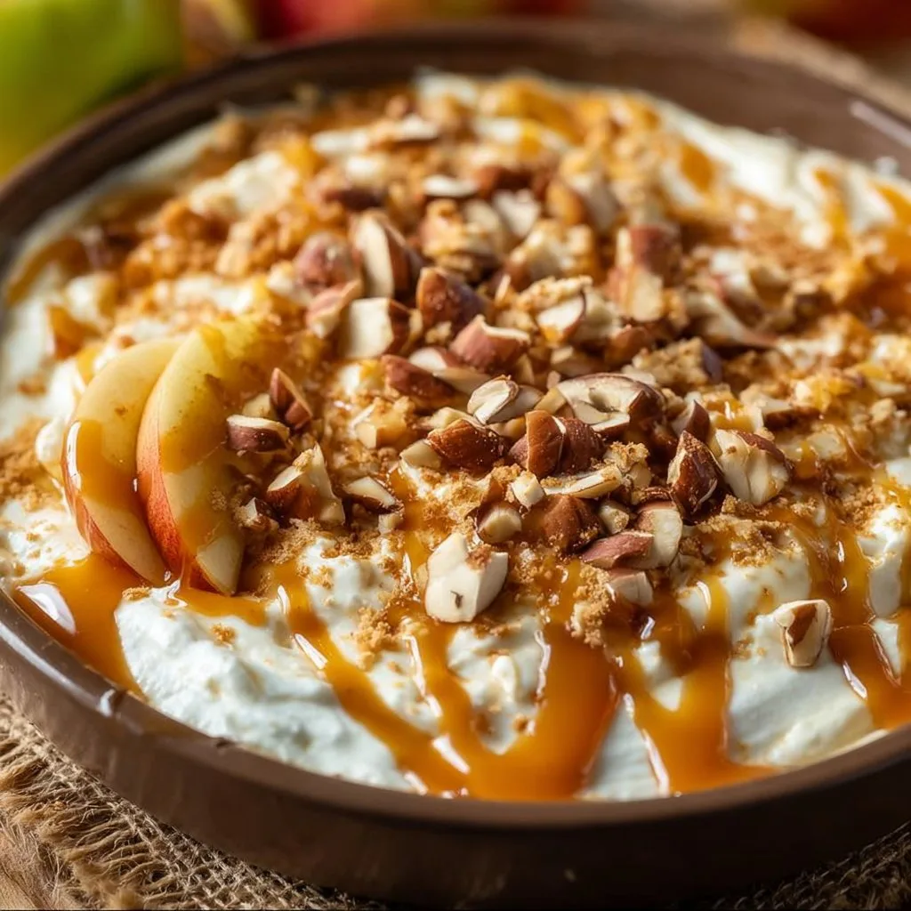 Cream Cheese Caramel Apple Dip