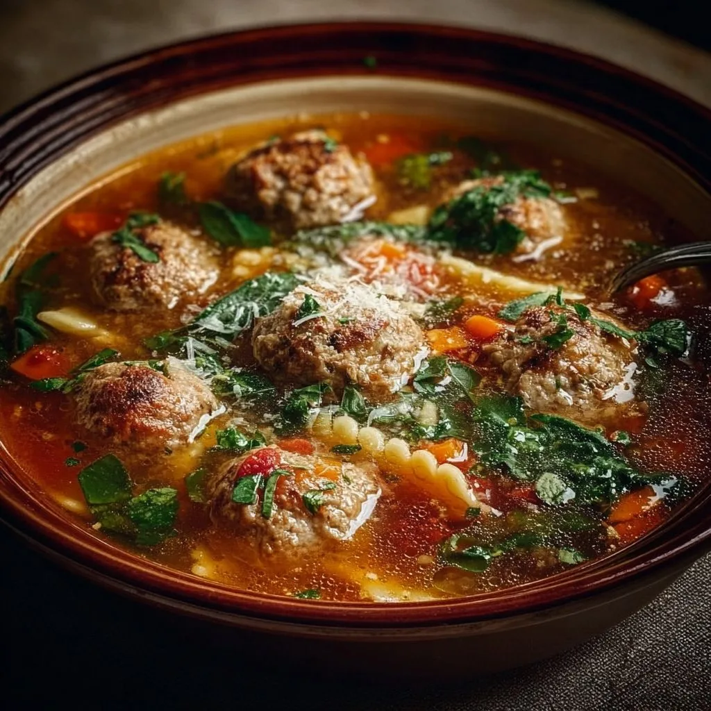 Italian Meatball Soup