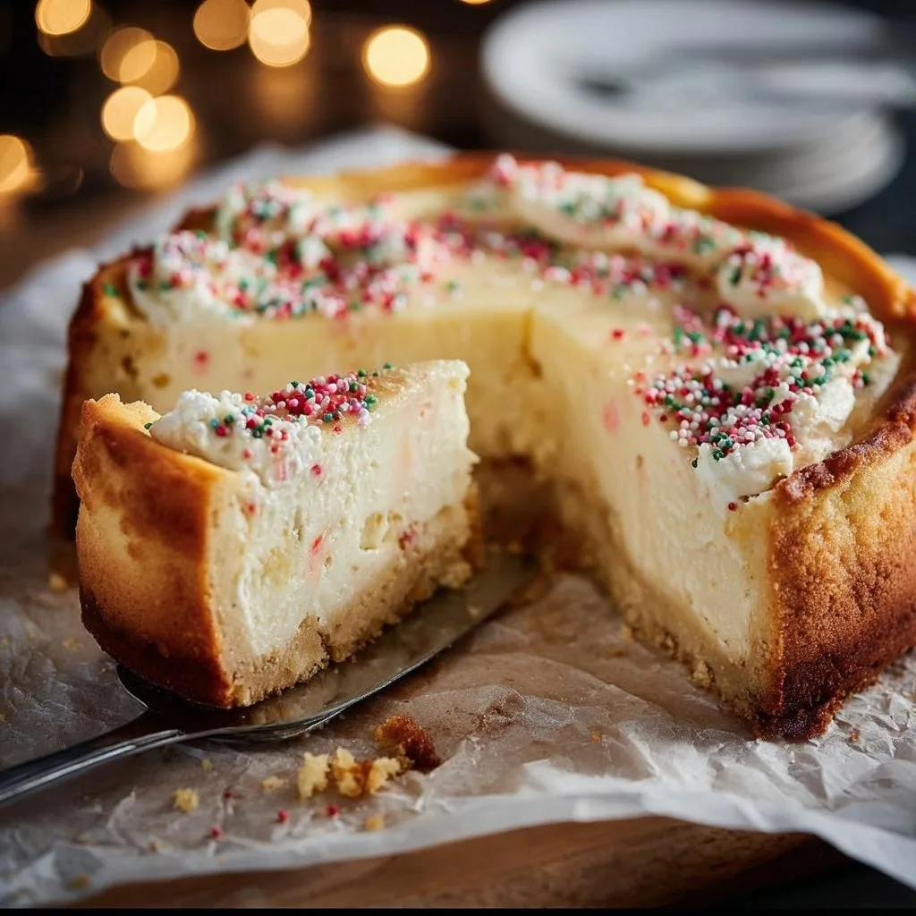 Sugar Cookie Cheesecake