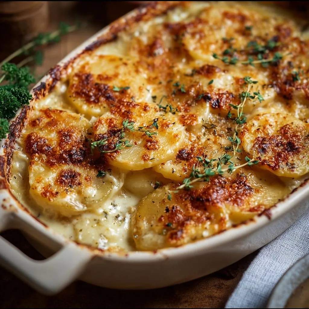 Gruyère Scalloped Potatoes