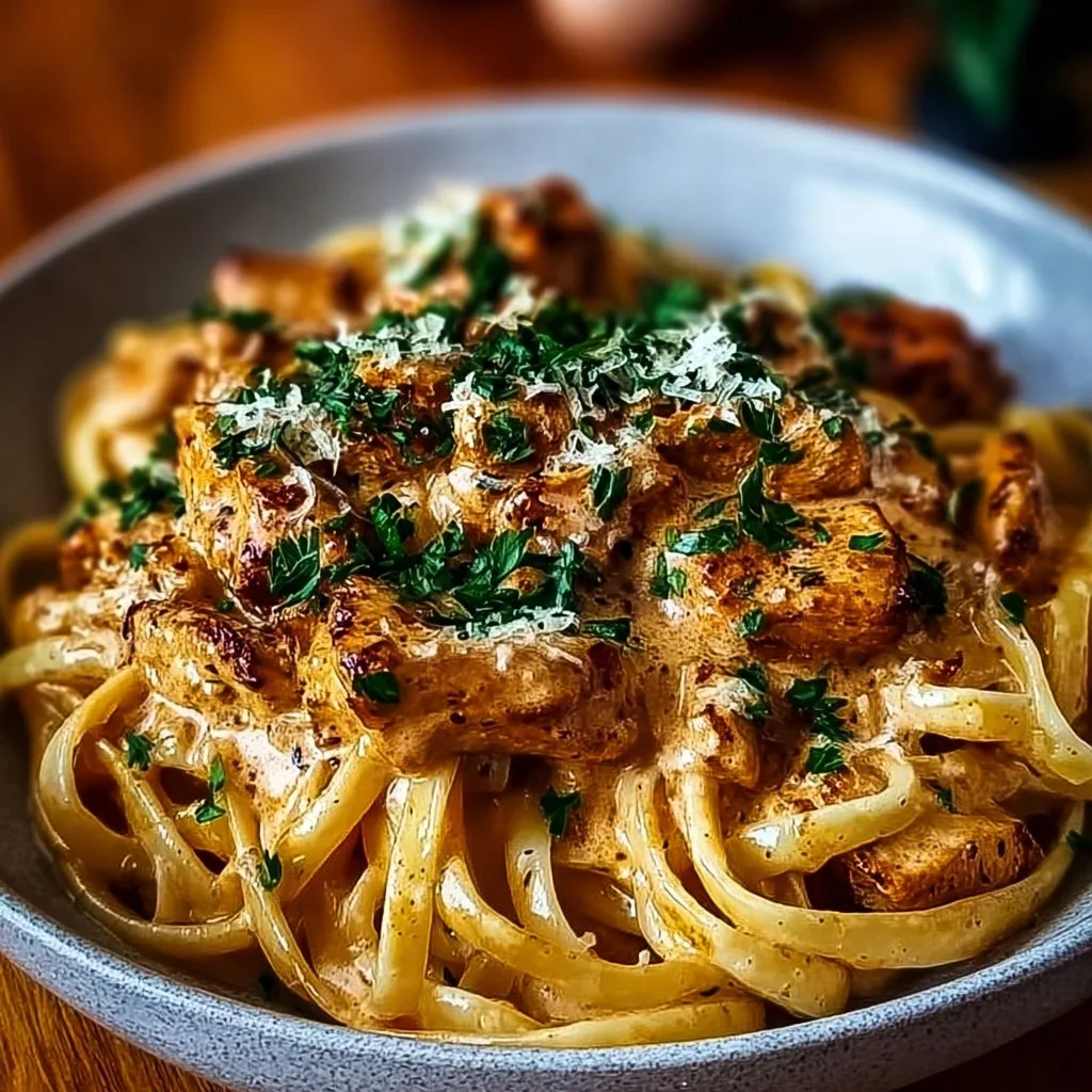 Irresistibly Easy Cowboy Butter Chicken Linguine in 30 Minutes