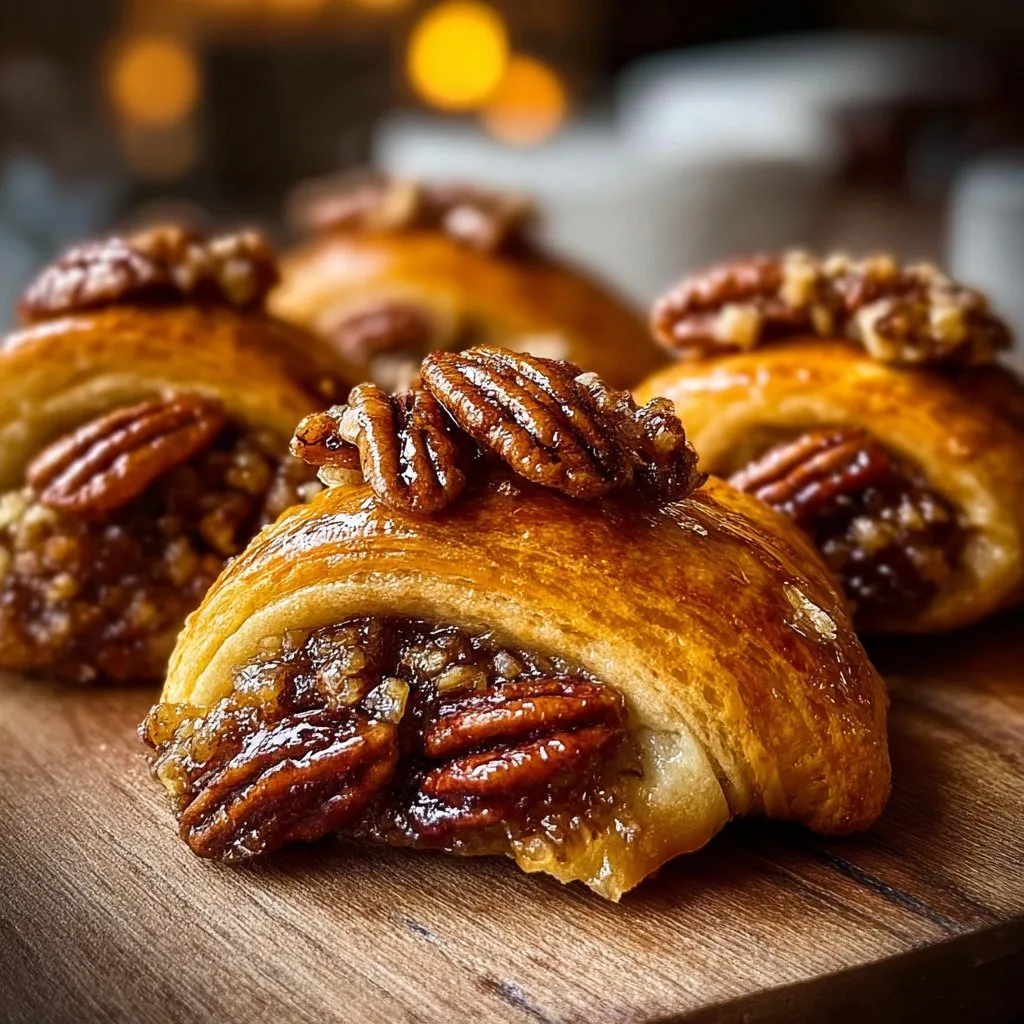 Pecan Pie Crescent Rolls