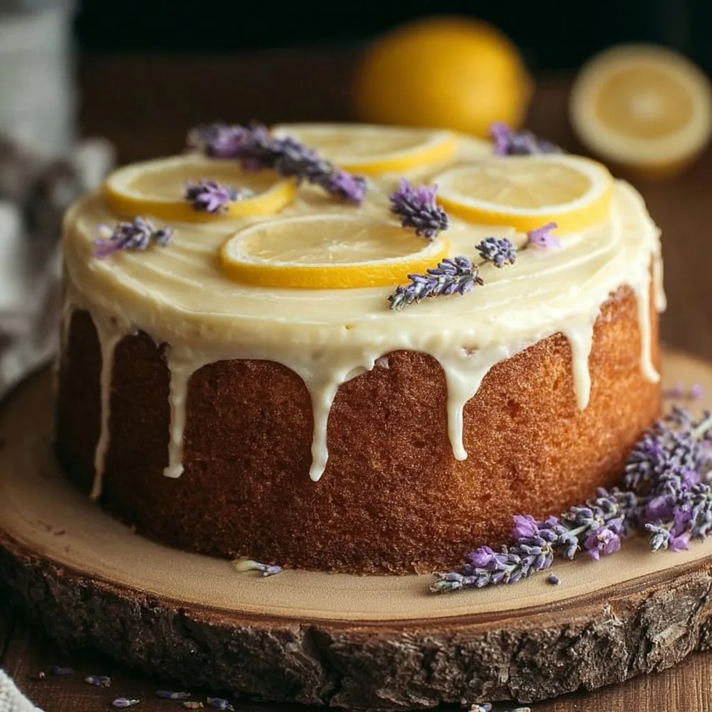 Lemon Lavender Cake