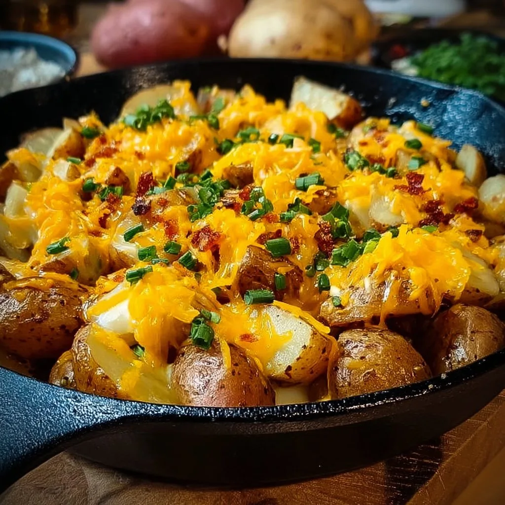 Discover the Ultimate Cheesy Campfire Potatoes Recipe Today!