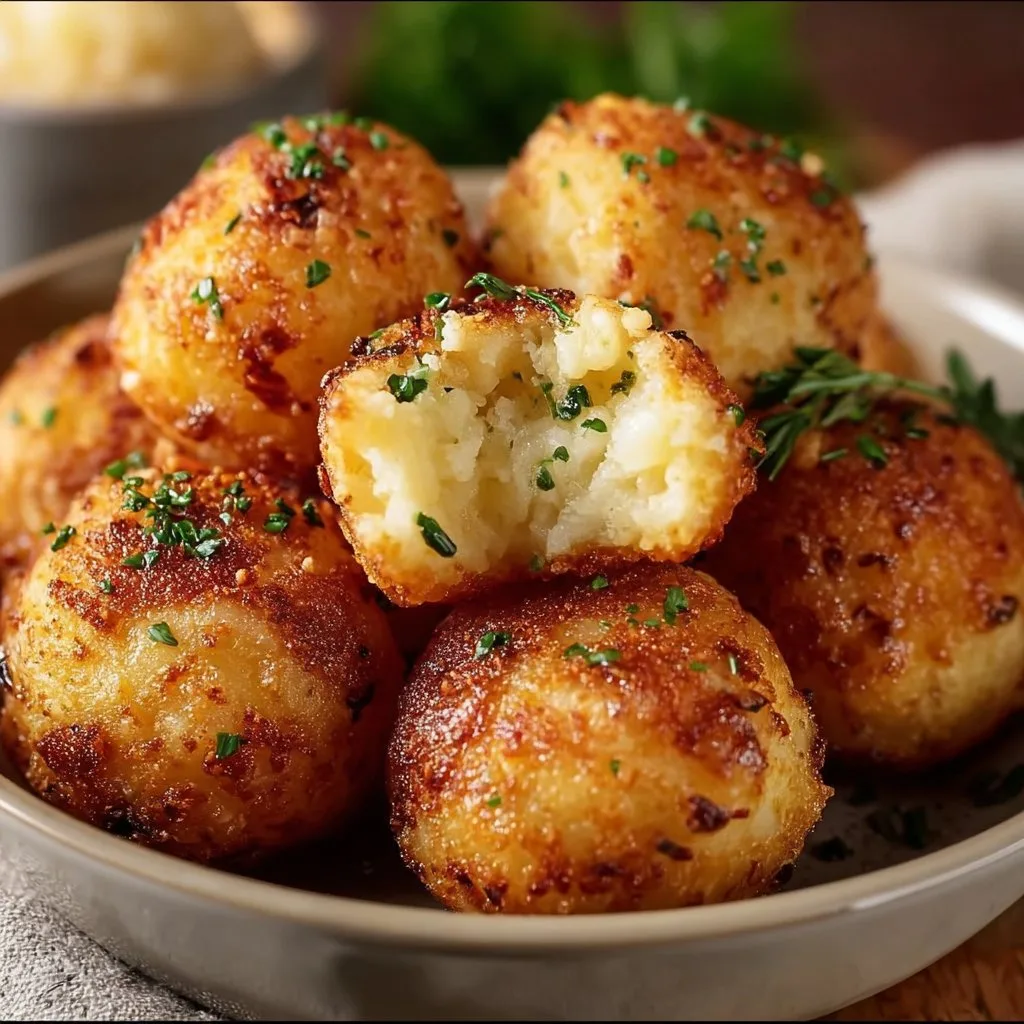 Air Fryer Mashed Potato Balls