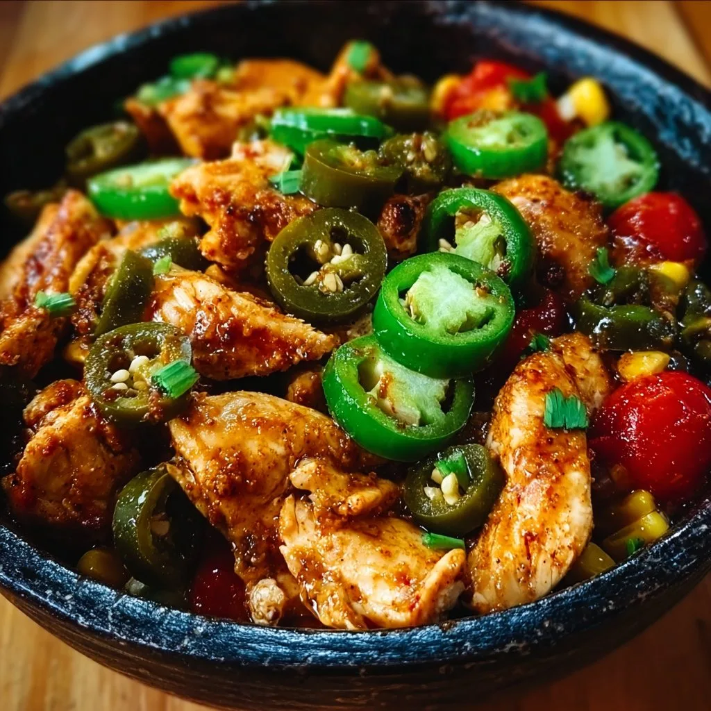 Enjoy Spicy Jalapeno Chicken: A Quick and Flavorful Delight!