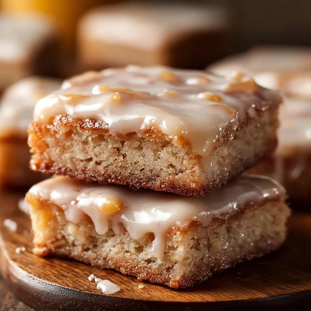 Maple Donut Bars