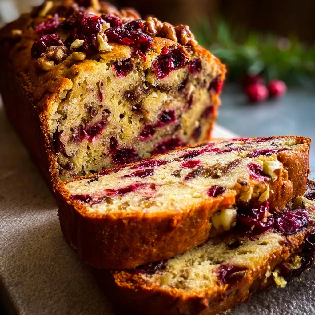 Cranberry Walnut Bread