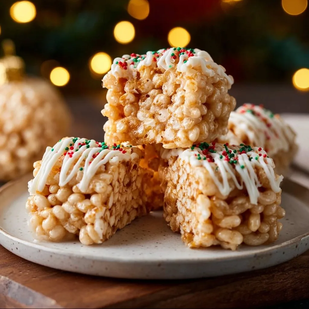 Christmas Rice Crispy Treats