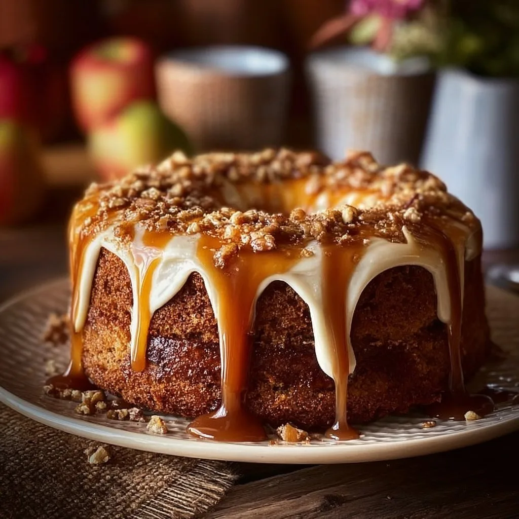 Caramel Apple Spice Cake