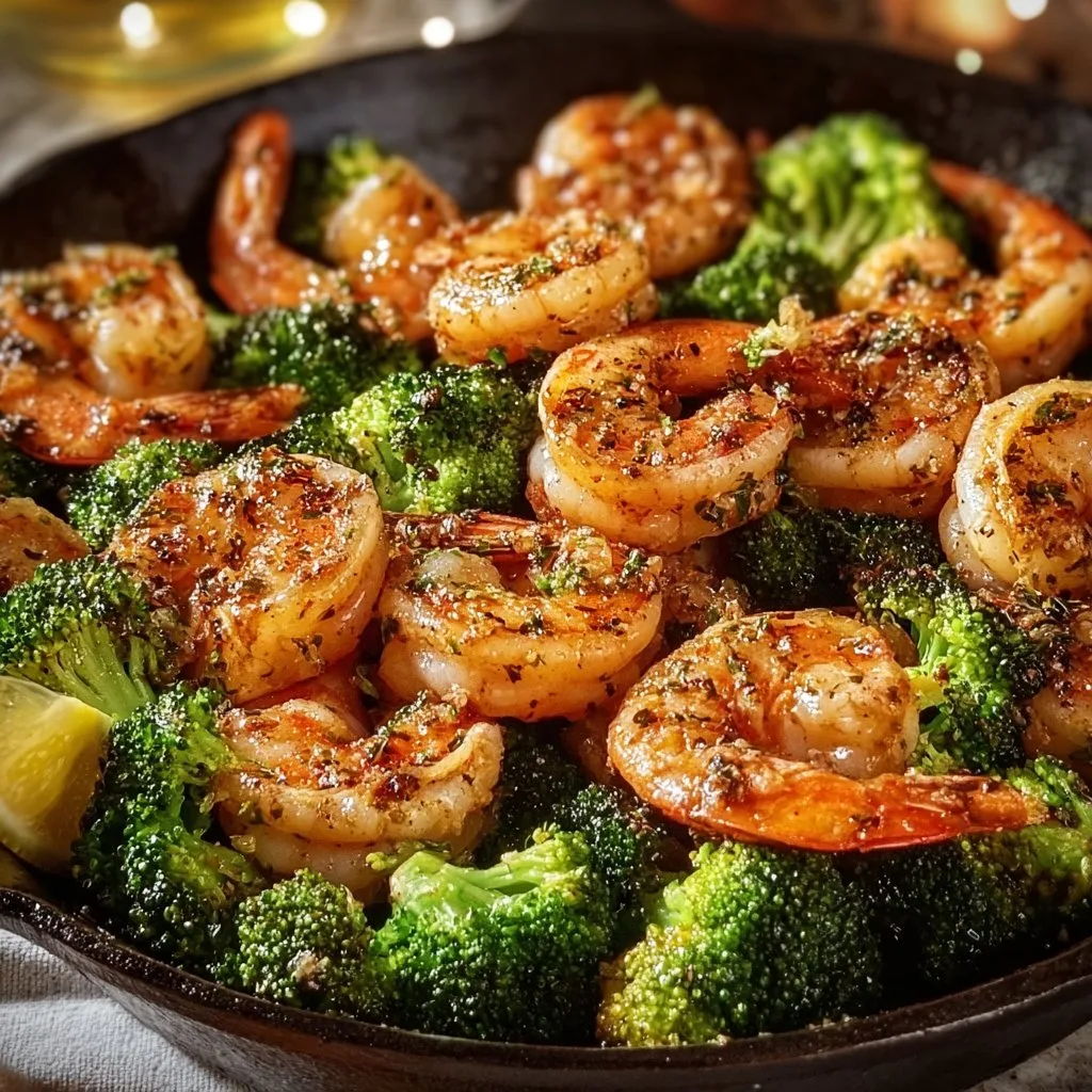 Low Carb Shrimp And Broccoli
