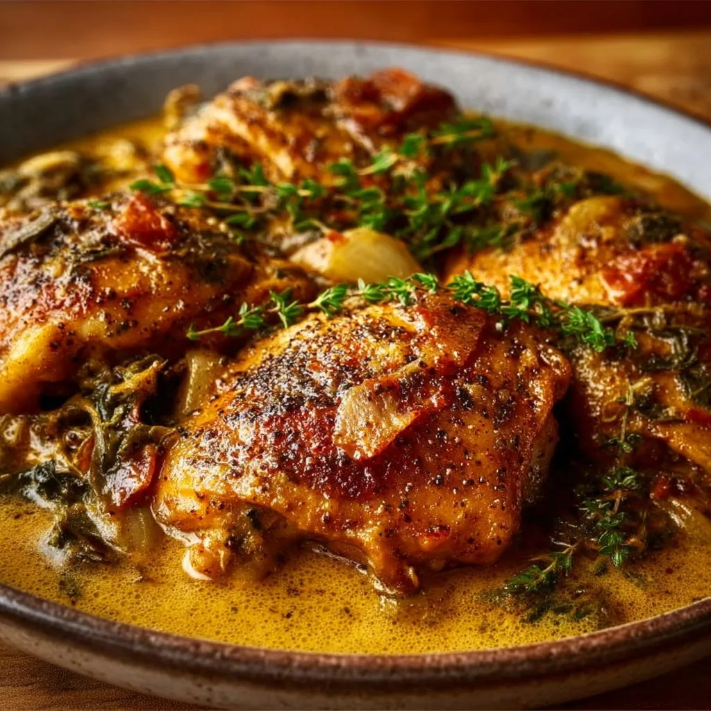 Southern Smothered Chicken