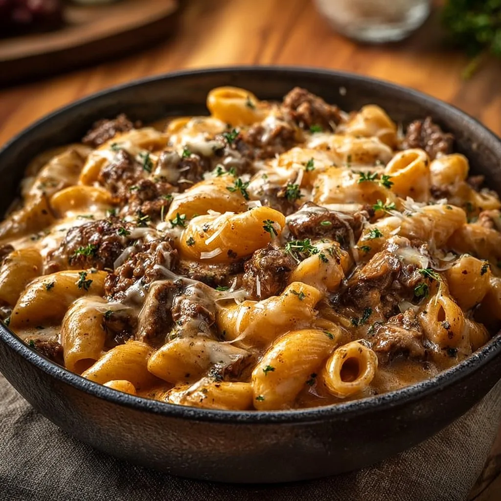 Creamy Beef Pasta