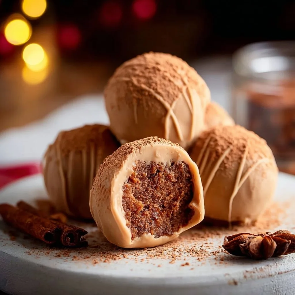 Gingerbread Truffles
