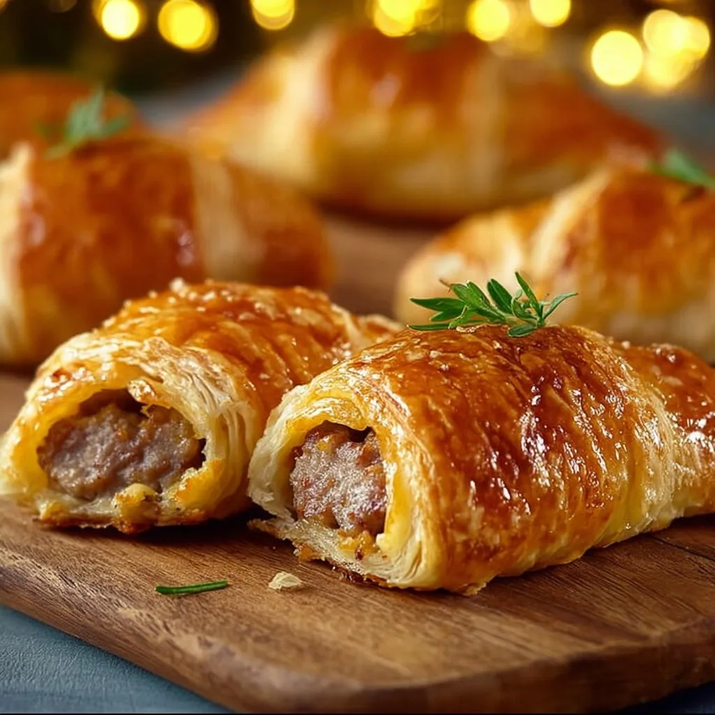Easy Sausage Crescent Rolls